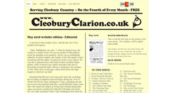 Desktop Screenshot of cleoburyclarion.co.uk